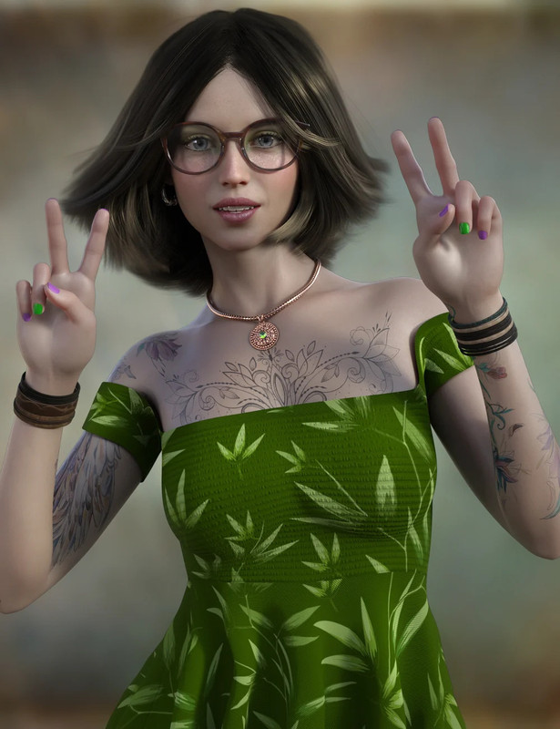 olivia hair for genesis 8 females 00 main daz3d