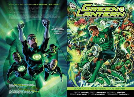 Green Lantern - War of the Green Lanterns (2011)