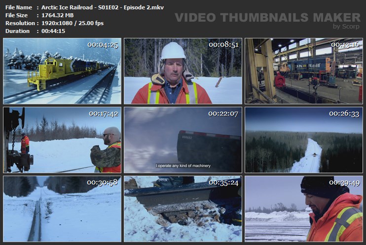 Arctic Ice Railroad - S01E02 - Episode 2.mkv