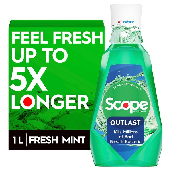 CVS Deal Alert: Scope Mouthwash Twin Pack Under $4 with ExtraBucks Rewards