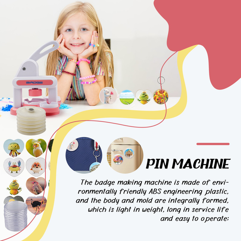 Button Maker Machine Ready to Use