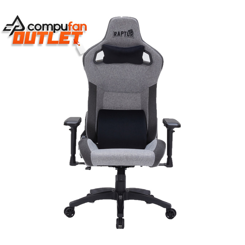 OUTLET - Silla Gamer Raptor Throne R20 Tela Negra Hasta 130kg