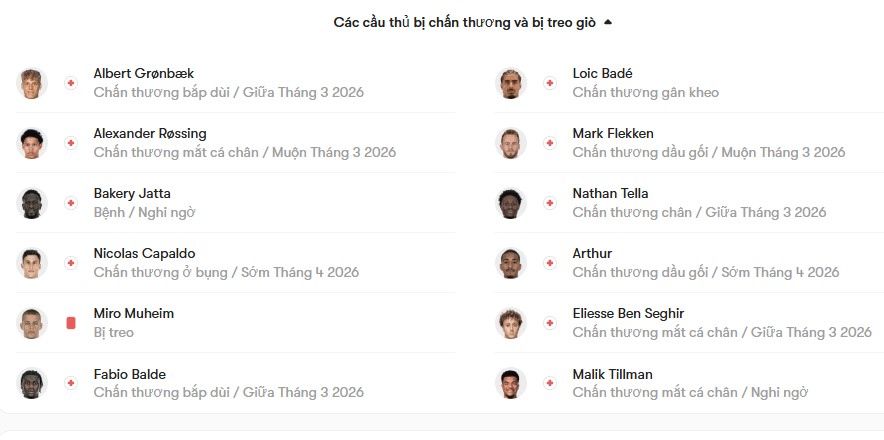 luc luong Hamburger vs Leverkusen
