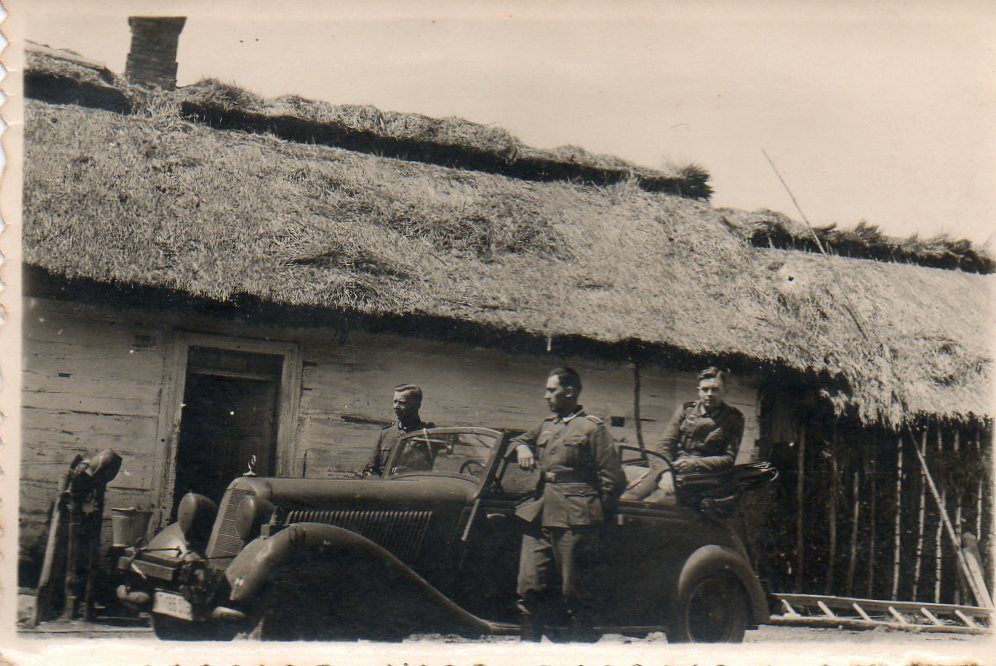 Wehrmacht Russland Ostfront Mercedes 170V Stabsw