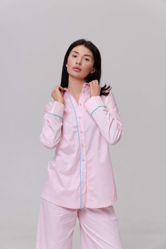 Сорочка рожева