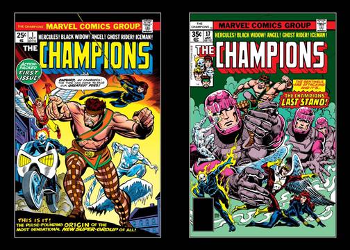 The Champions Vol.1 #1-17 (1975-1978) Complete