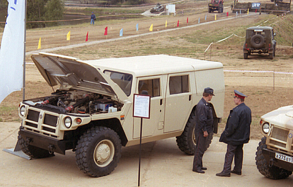 ГАЗ тигр и Хаммер
