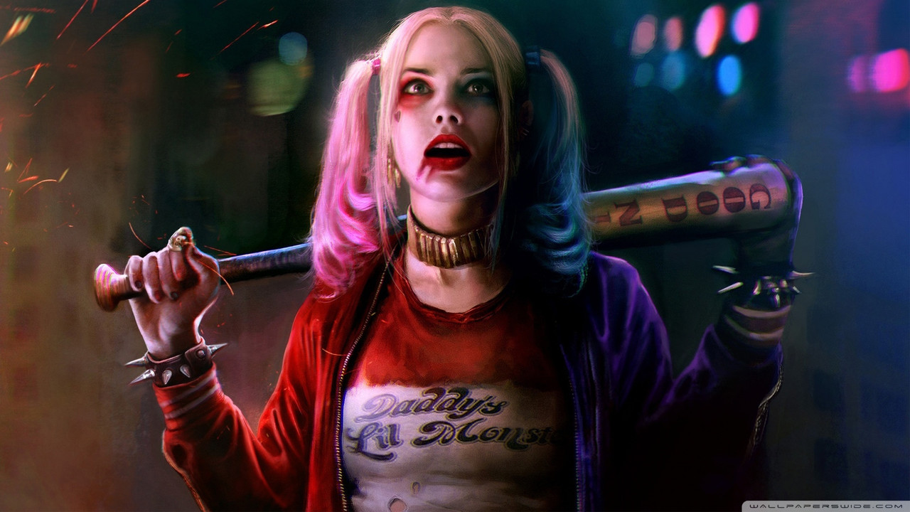 margot_robbie_as_harley_quinn_suicide_squad-wall