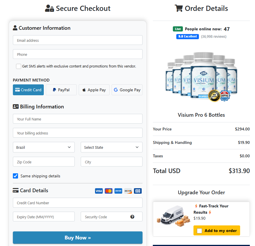 Visium Pro official website purchase guide