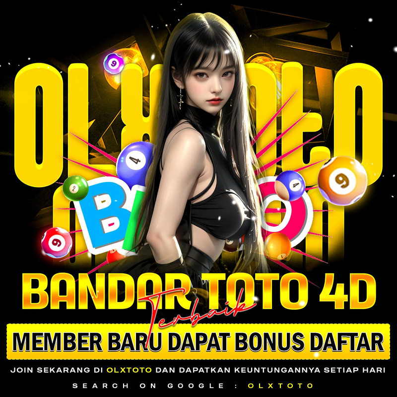 OLXTOTO: Bandar Toto 4D Terbaik Member Baru Dapat Bonus Daftar