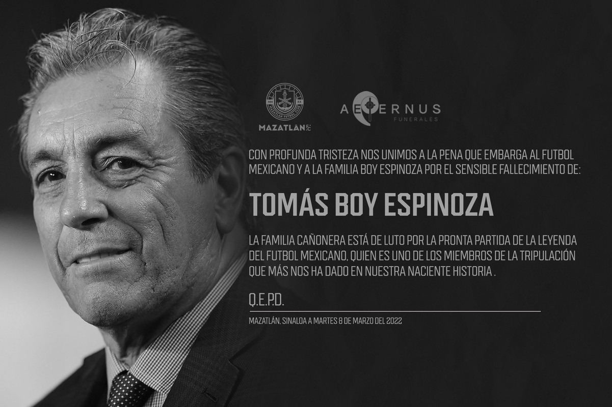 Muere el entrenador Tomás Boy a los 70 años