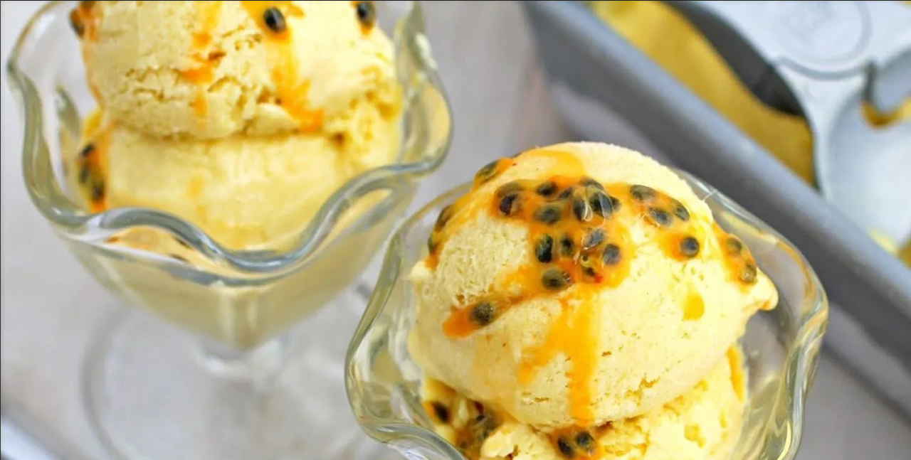 Prepara helado de maracuyá, postre delicioso y fácil de hacer ¡Riquísimo!