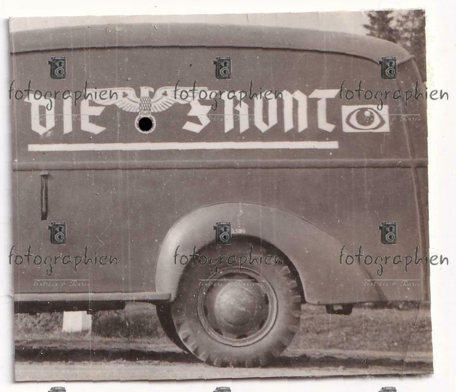 org. Foto Lettland Riga Feldzeitung Die Front Kfz Lkw (2)
