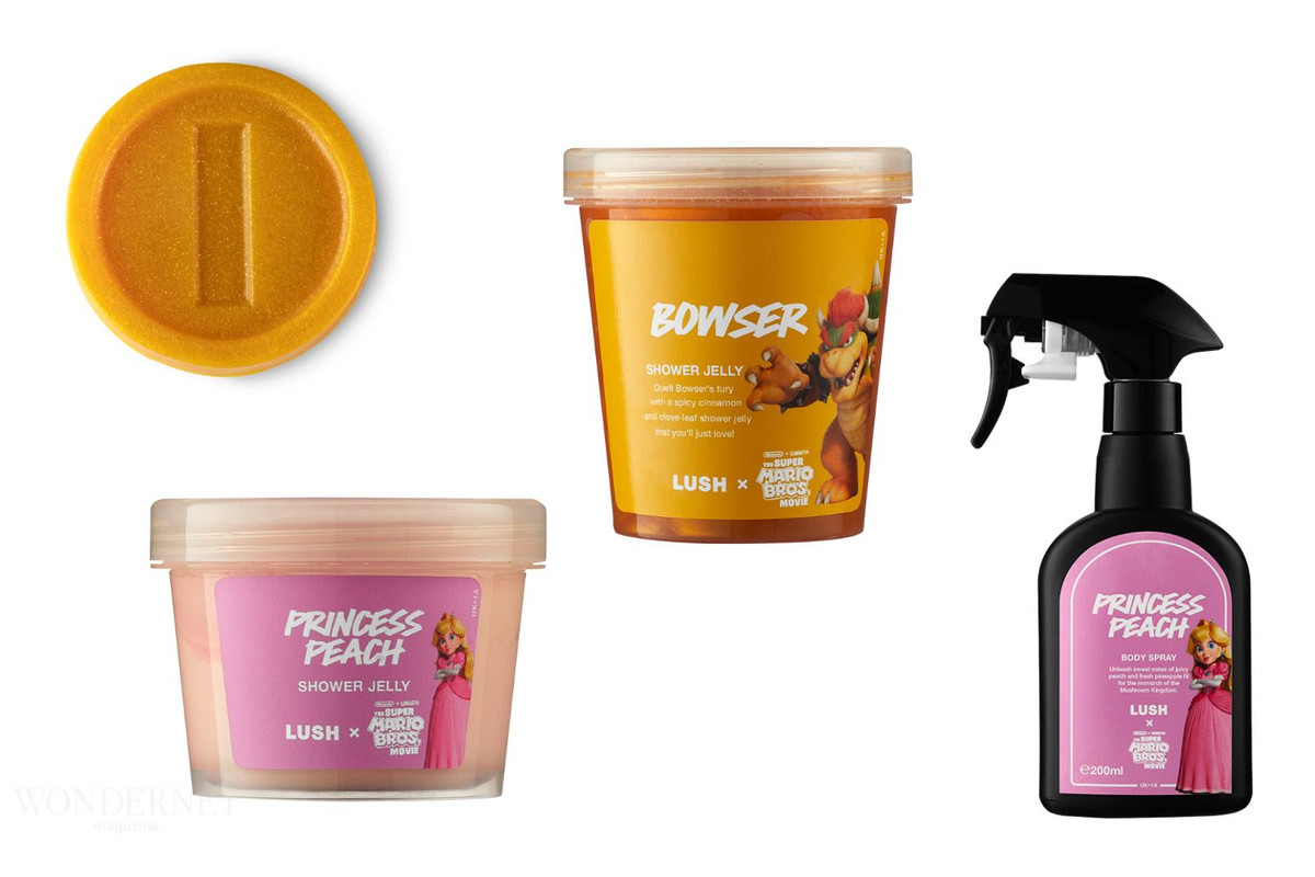 Lush X Super Mario Bros, la collezione da bagno Lush X Super Mario Bros, la collezione da bagno