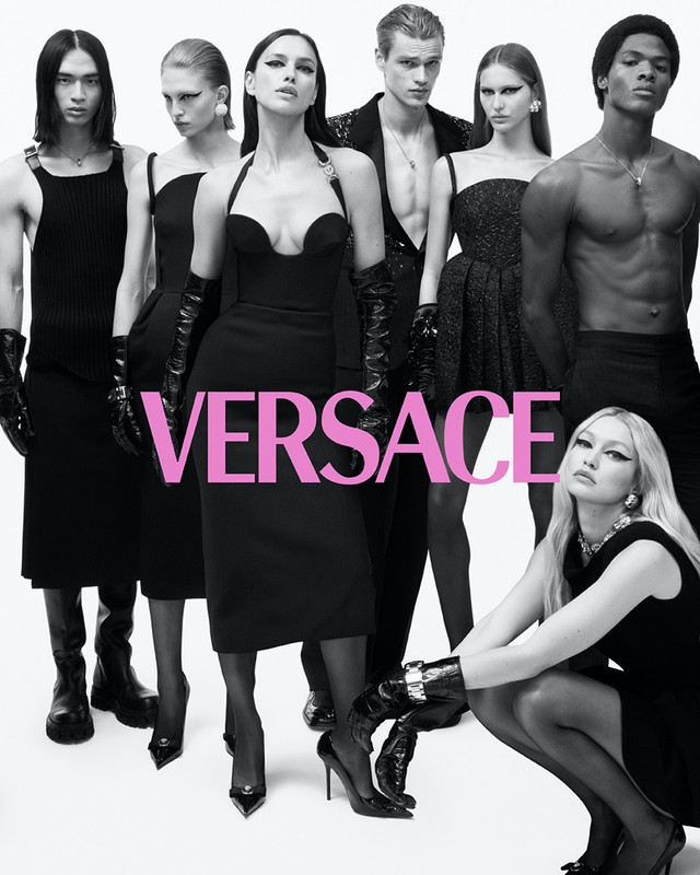 Versace, la campagna Autunno/Inverno 2023 Versace, la campagna Autunno/Inverno 2023