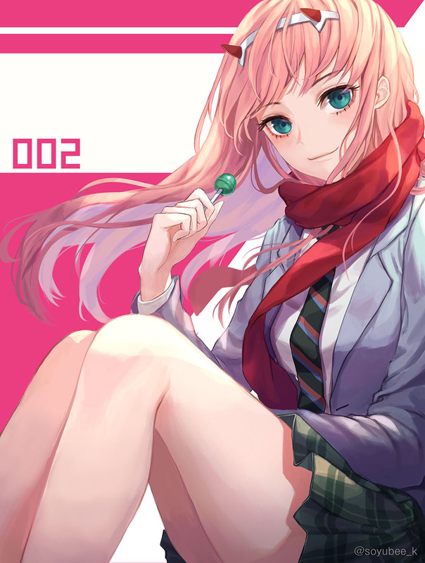 zero-two-darling-in-the-franxx-drawn-by-soyubee-cb77322a174df