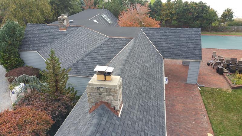 Residential roofing installation by Roofing Time Inc serving Bellport and Long Island NY