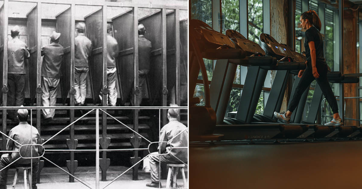 Did You Know Treadmills Were Originally Created To Punish Prisoners