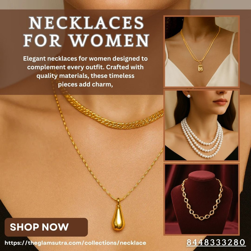 Elegant Necklaces for Women – Perfect for Every Occasion
