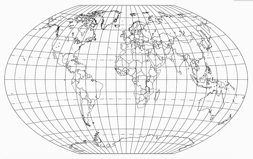 Winkel Tripel World Projection
