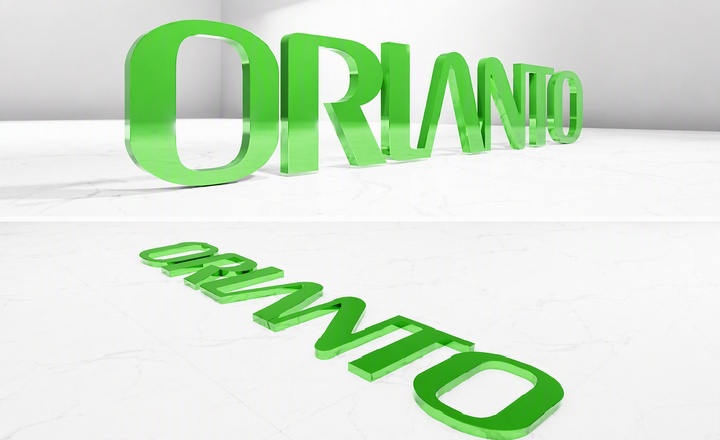 AC-02 colorful acrylic letters with fine texture and high-end visual effect