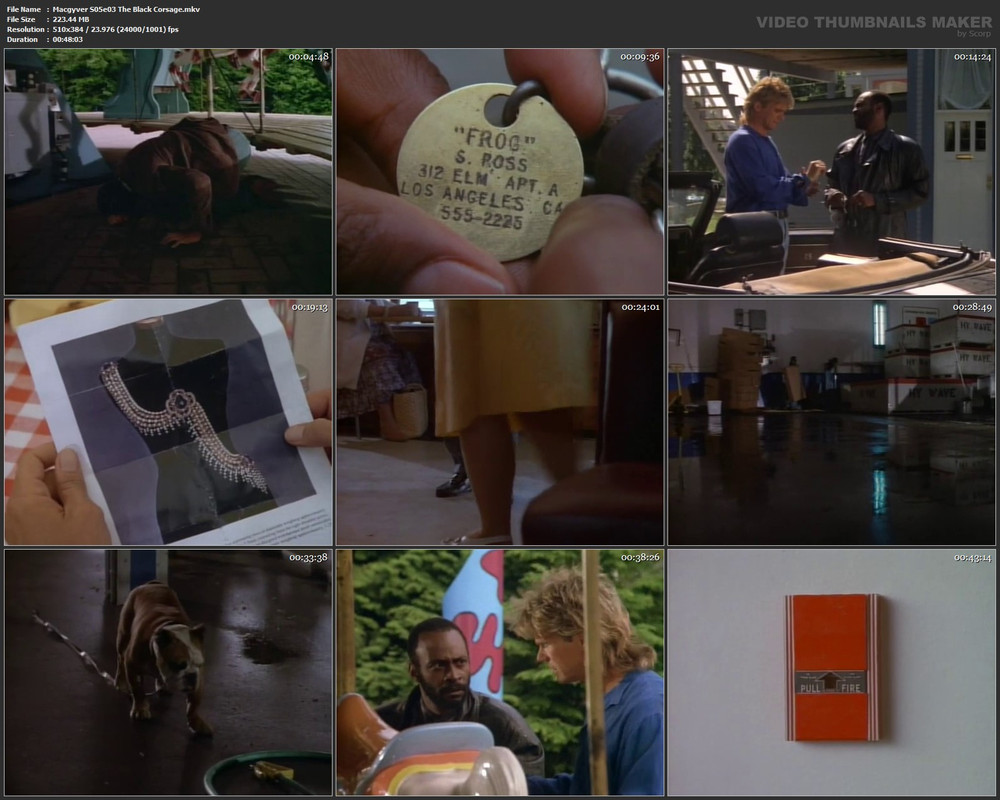 Macgyver S05e03 The Black Corsage.mkv