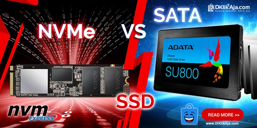 Perbedaan SSD SATA vs M.2 vs NVMe