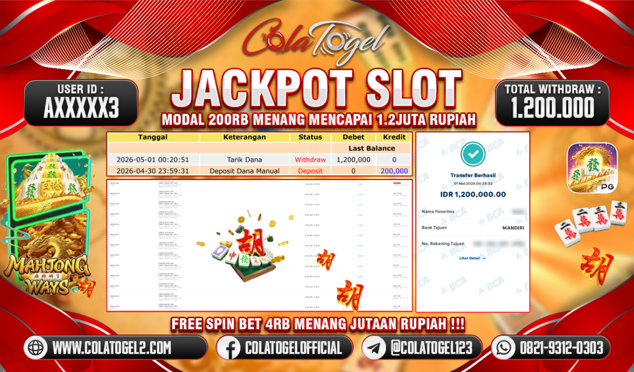 JACKPOT SLOT GACOR!!
