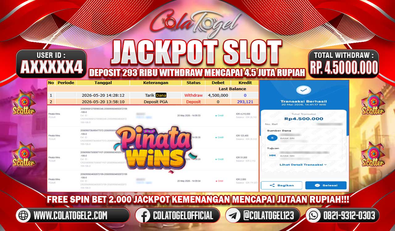 JACKPOT SLOT GACOR!!