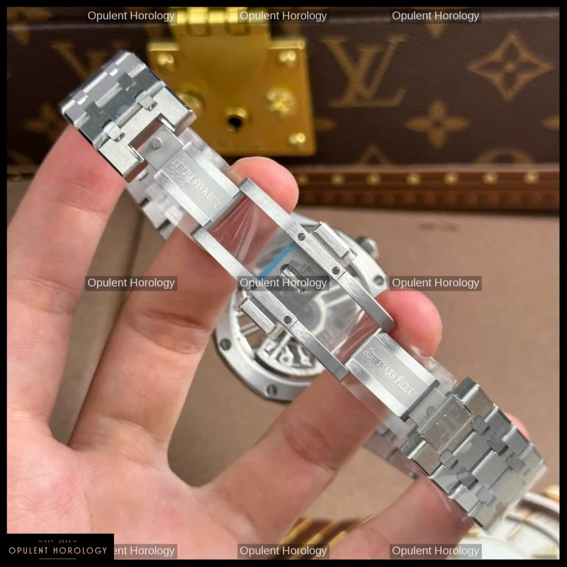 Audemars Piguet Royal Oak Tourbillon 26735 Stainless Steel Skeleton Dial 41mm