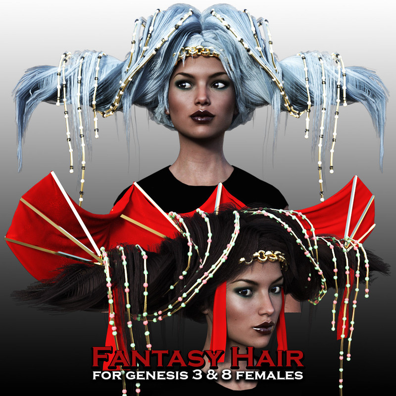 Fantasy Hair for G3 females and G8 females Fantasy Hair for G3 females and G8 females