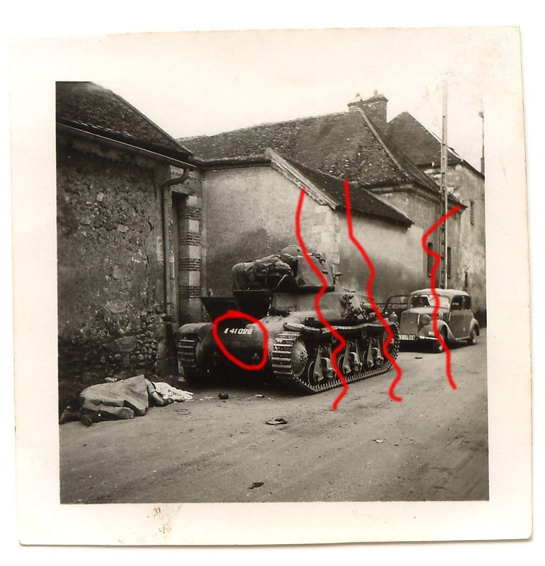 Frankreich französischer Panzer-