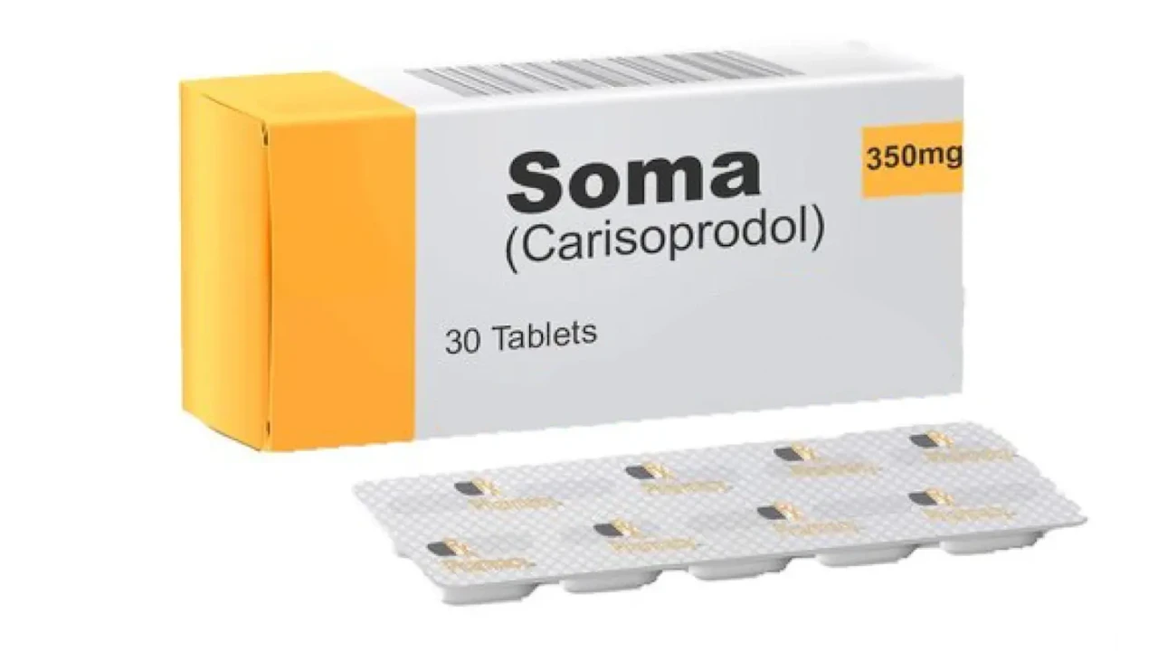 Carisoprodol (Soma) 500 mg tabletten packung