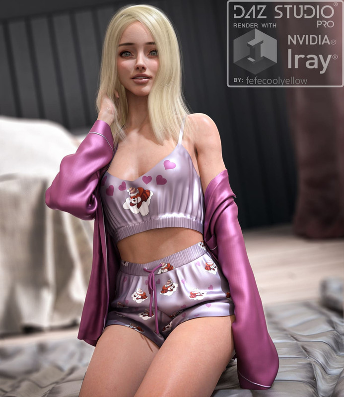dForce Sleep Well PJS outfit for G8F