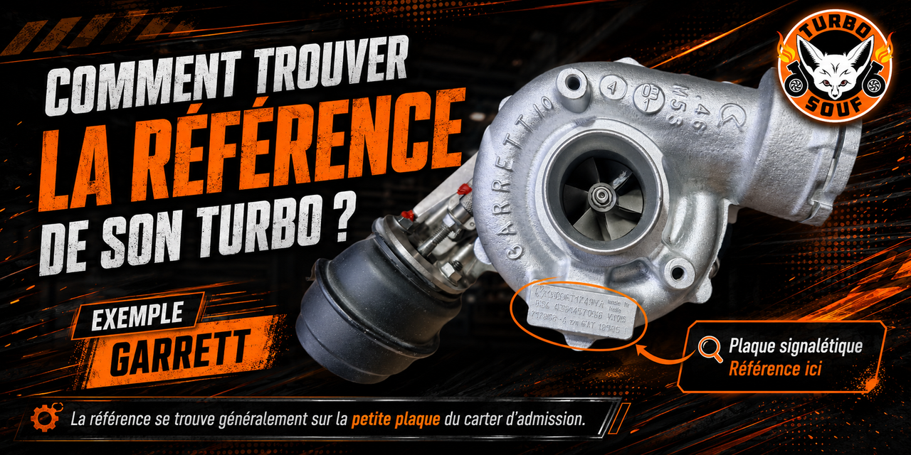 Comment trouver la référence de son turbocompresseur ?