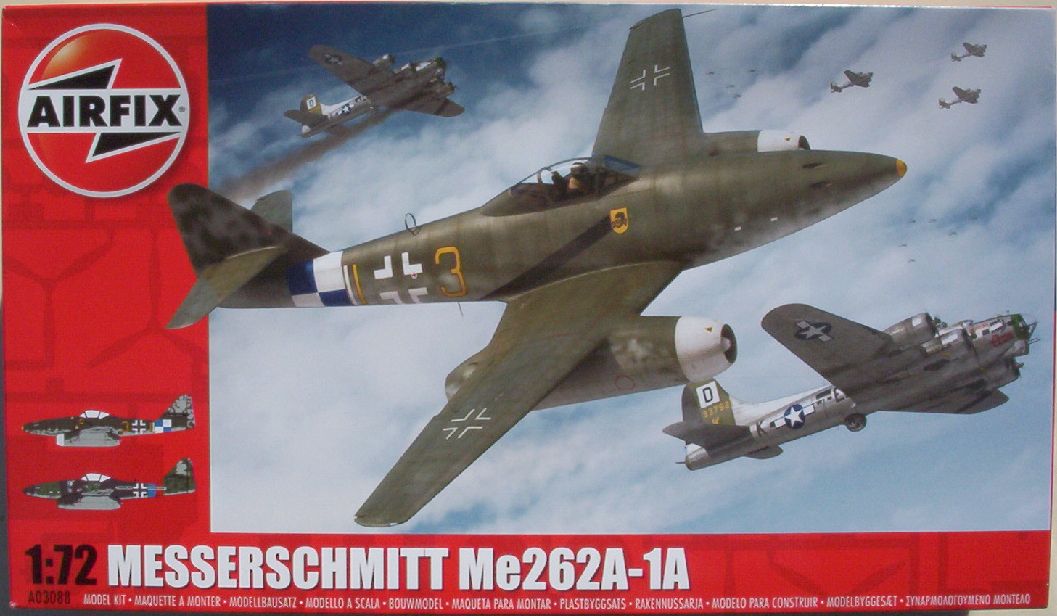 Airfix 72 Messerchmitt Me 262A-1A