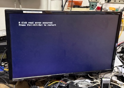 Fehlermeldung beim Upgrade