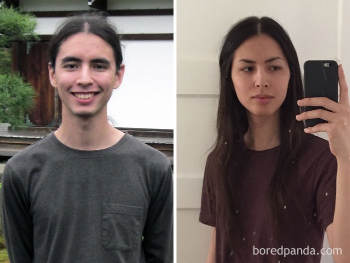 Трансгендеры делятся фотографиями своего перехода, и вы не поверите, что это одни те же люди