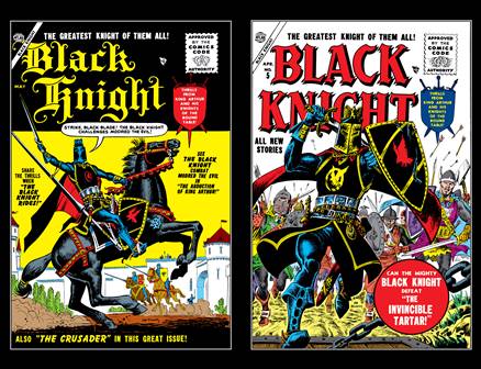Black Knight Vol.1 #1-5 (1955-1956) Complete