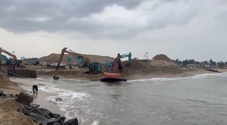 Site work during execution