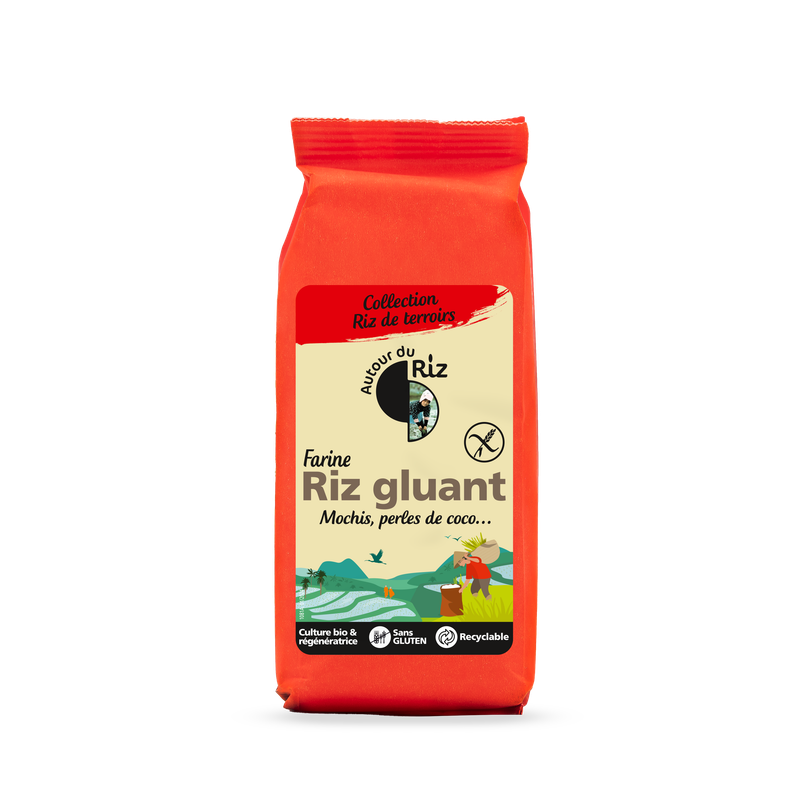 Farine de riz gluant, Autour du Riz, 350g