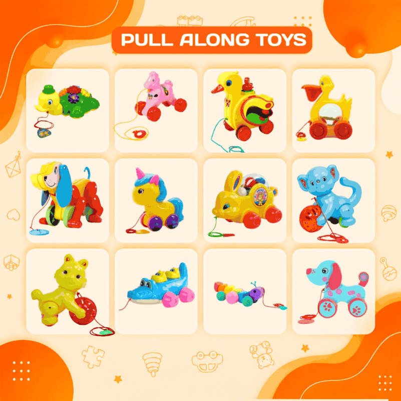Pull Along Toys wholesale products – STR Trade India