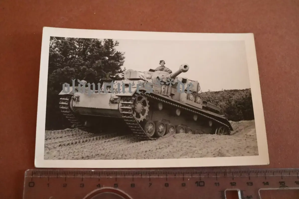 tolles altes Foto - Panzer IV Ausf. D - Fahrschule (9)