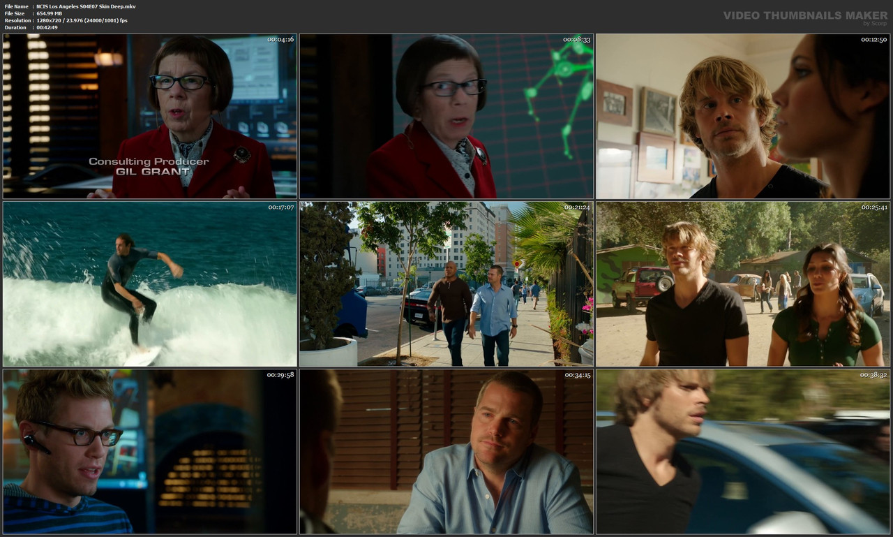 NCIS Los Angeles S04E07 Skin Deep.mkv