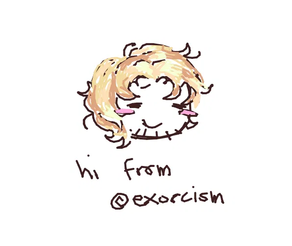 by @exorcism on tet