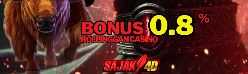 BONUS ROLLINGAN CASINO 0.8%