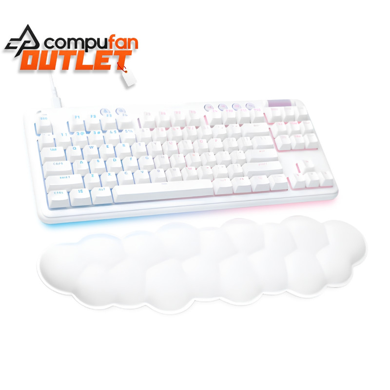 OUTLET - Teclado Gamer Logitech G G713 Gl Aurora Collection Blanco Us