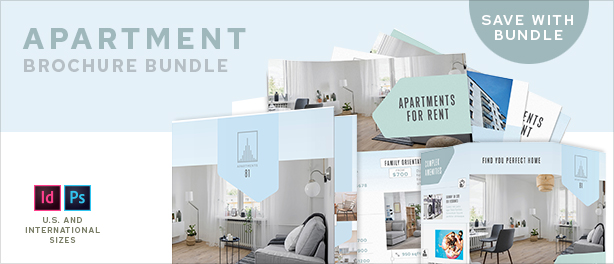 Apartment Rental Flyers – 4 Options - 1