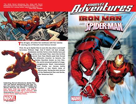 Marvel Adventures Iron Man - Spider-Man (2010)