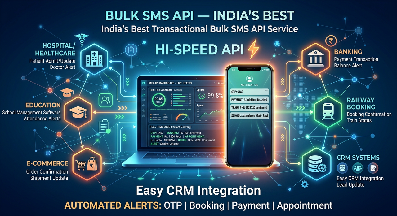 Bulk SMS Service Provider in Mumbai - Transactional & Promotional SMS API
